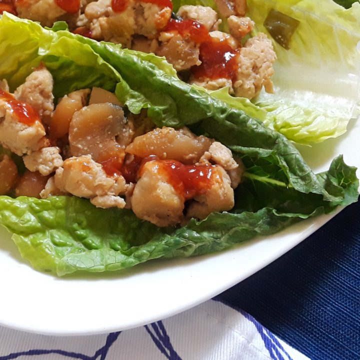 Keto Thai Chicken Lettuce Wrap | GoodLifeDoneRight.com